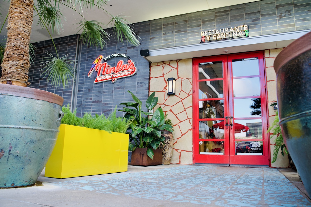 The Original Ninfa's Uptown vibrant and colorful entrance. | Photo by Sergio Trevino