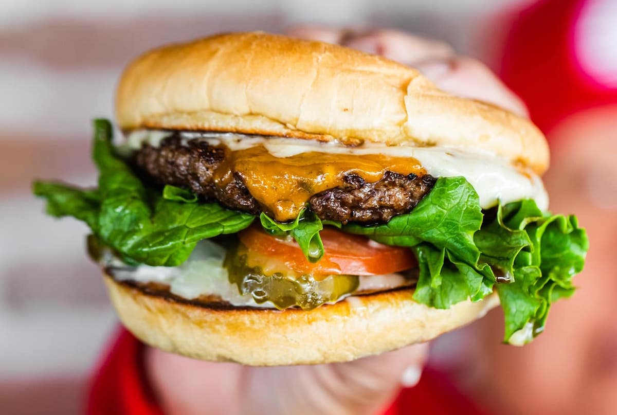 The classic burger at the Burger Joint. | Photo by the Burger Joint