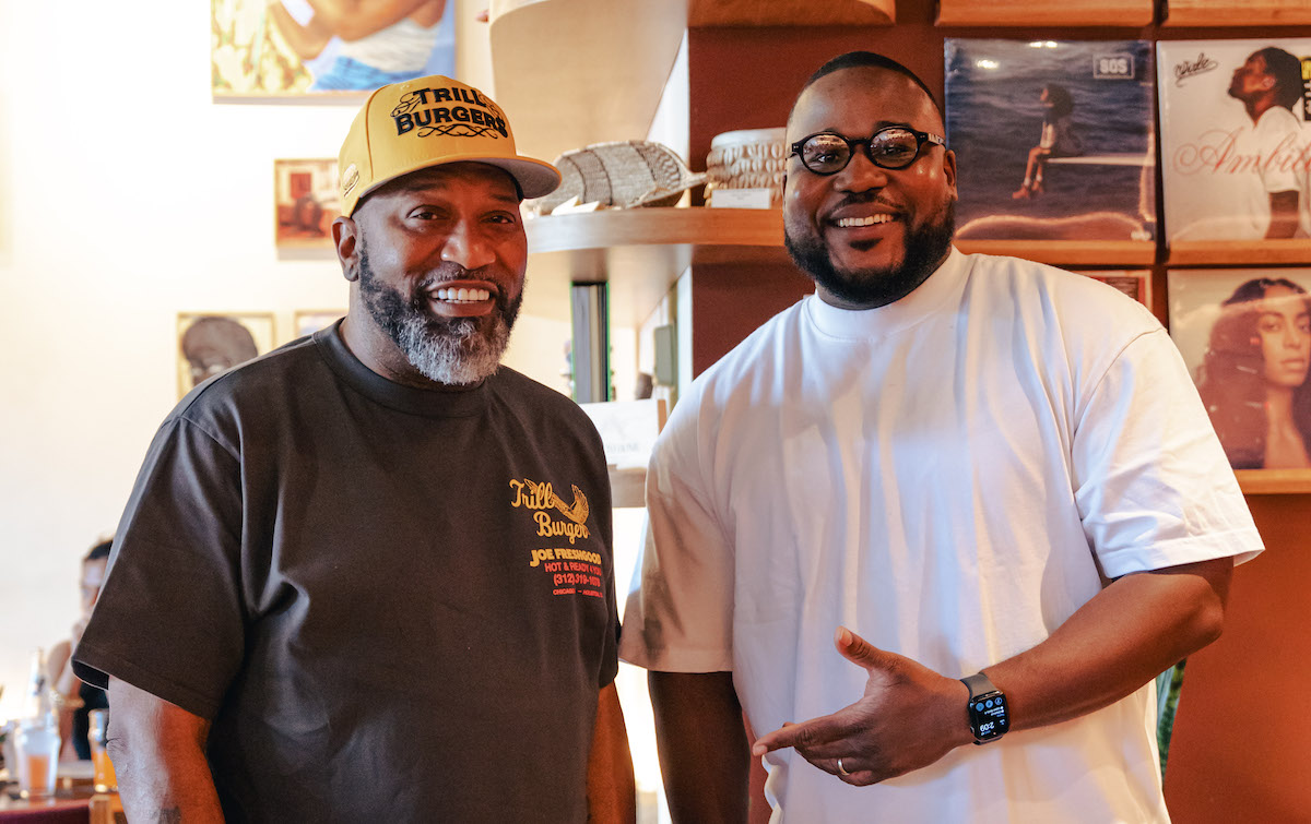 Bun B and Ope Amosu at ChòpnBlọk. | Photo by Michael Anthony