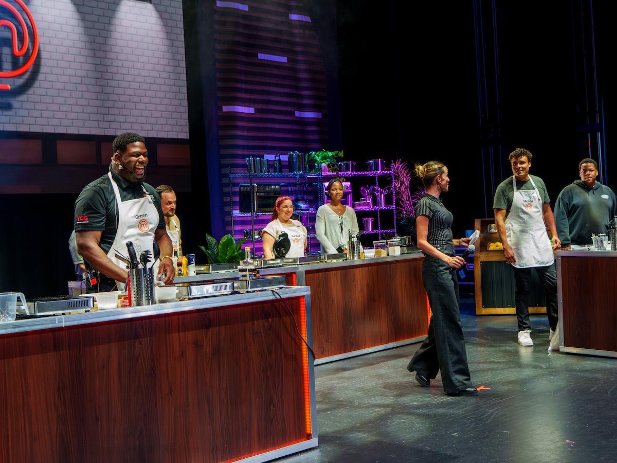 Views of the stage at MasterChef All Stars Live! | Photo by Stephen Cook (TCG Entertainment)