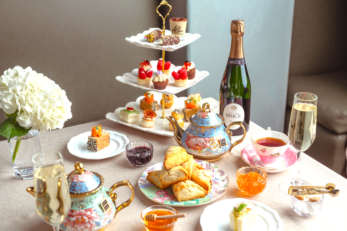 The new tea service at Hotel Granduca. | Photo by Brian Kennedy