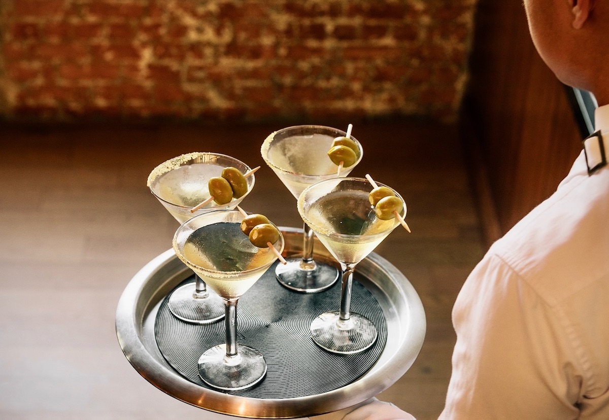 Hudson House is known for their "world's coldest martini". | Photo by Hudson House