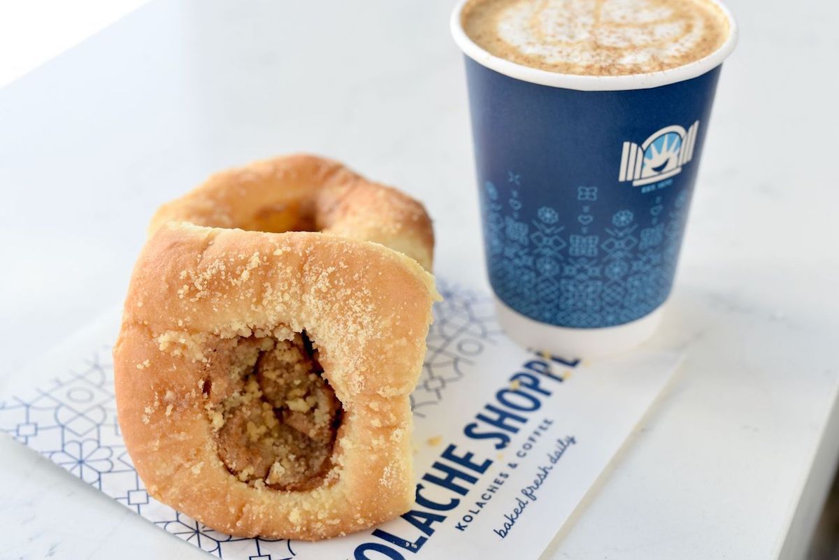 Kolache Shoppe drunken pecan by Kimberly Park - DiningOut Houston The drunken pecan pastry at Kolache Shoppe. | Photo by Kimberly Park