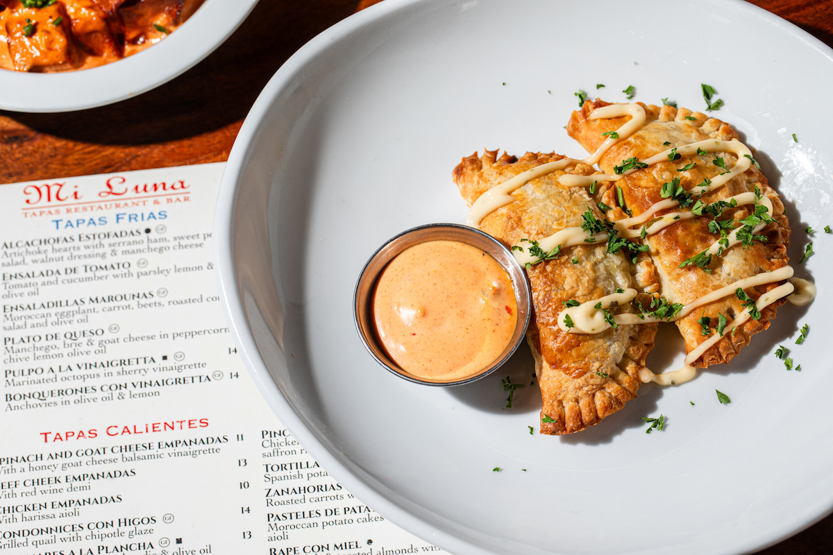 Empanadas at Mi Luna. | Photo by Becca Wright