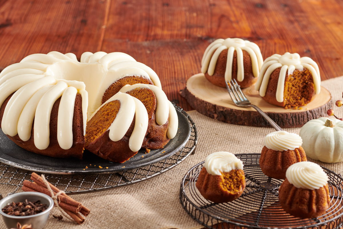 PumpkinSpiceFamily_BitesOut-HZ-9912 - DiningOut Houston Pumpkin spice bundts at Nothing Bundt Cakes. | Photo by Nothing Bundt Cakes